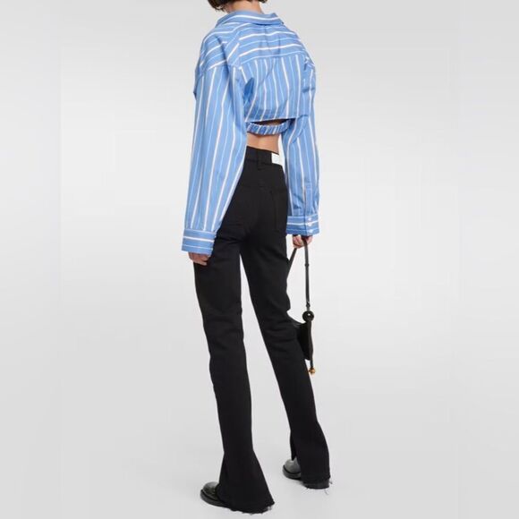 Re/Done Black Straight Leg Jeans - Picture 4 of 13